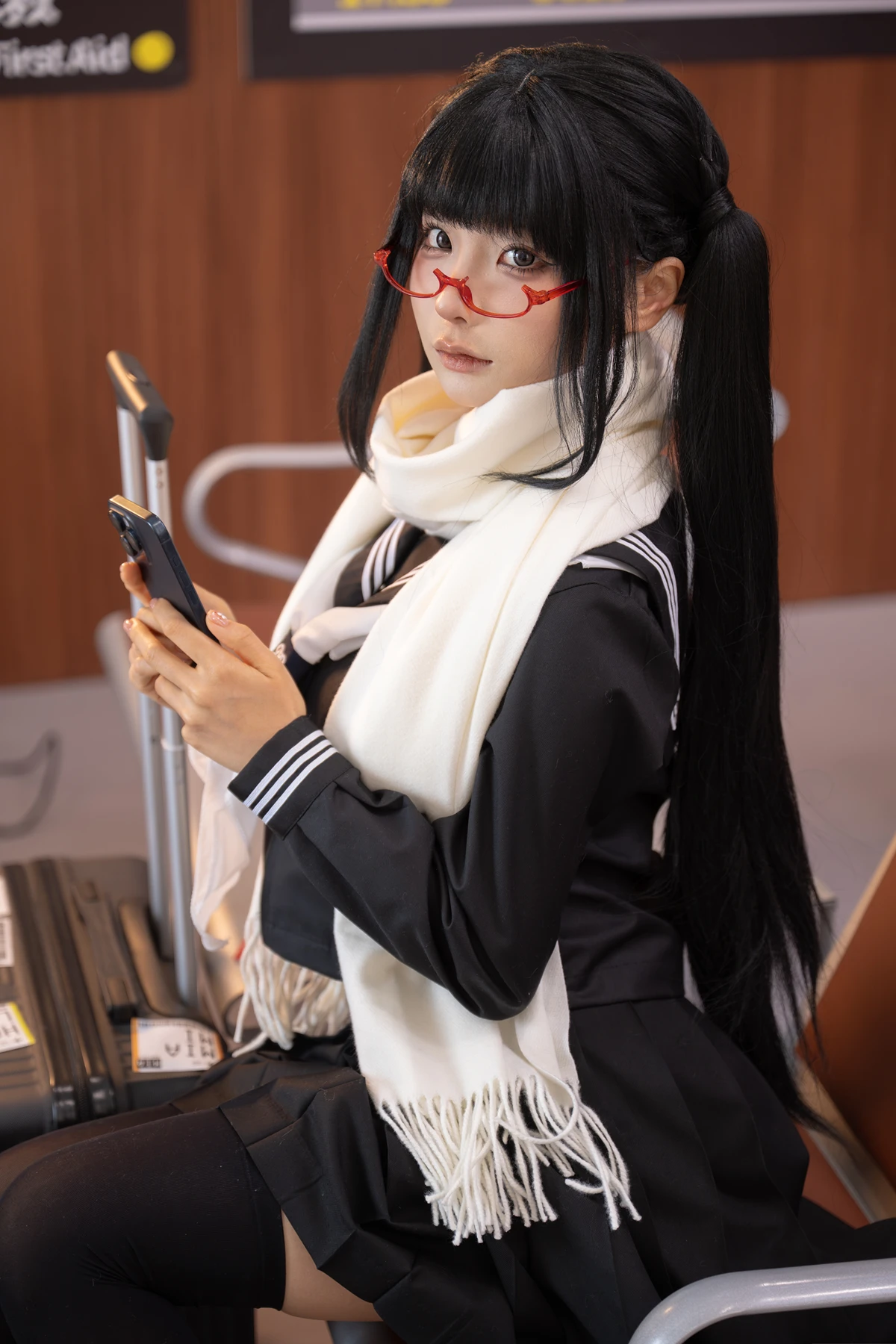 Cosplay 蠢沫沫Chunmomo – 黄推博主的秘密 A Set.01