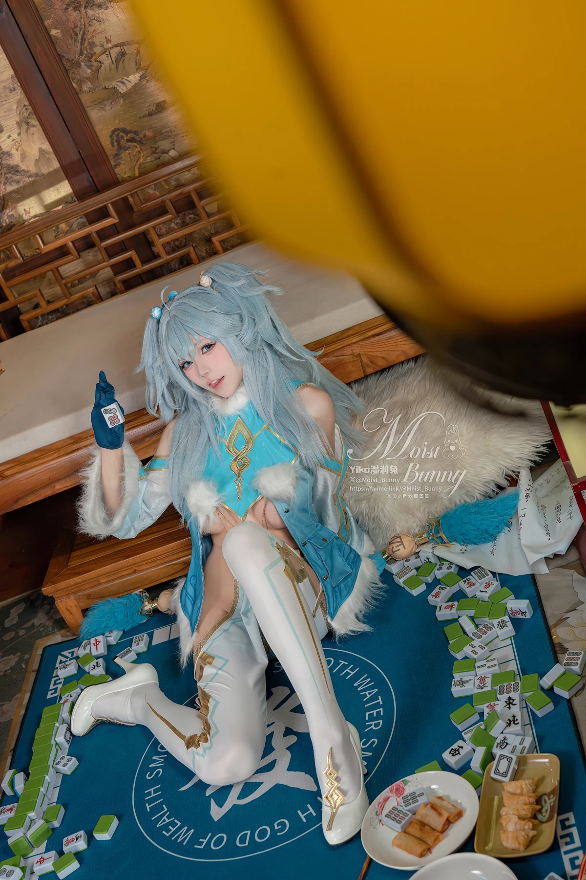 Cosplay 黏黏团子兔 – 妙手回春-芙洛伦