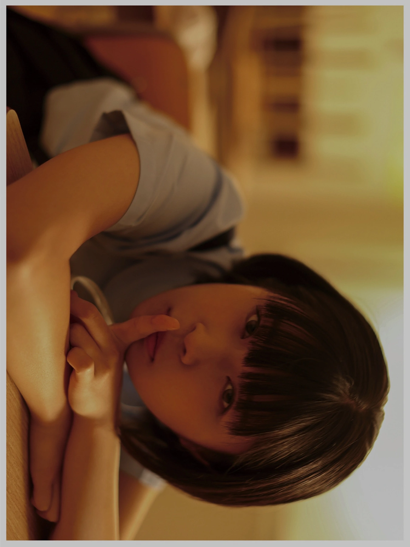 School Uniforms & Miss Short Cut Best 工作服×ショートカット Set.03