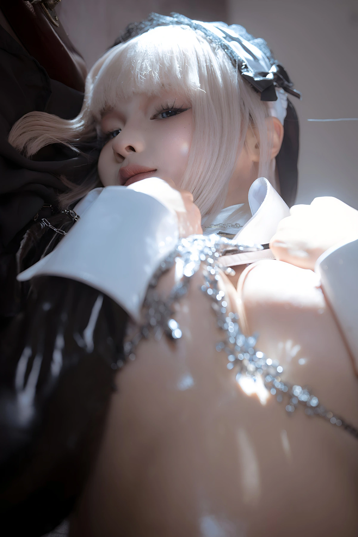 Cosplay 蠢沫沫Chunmomo – 黑修女 Set.02