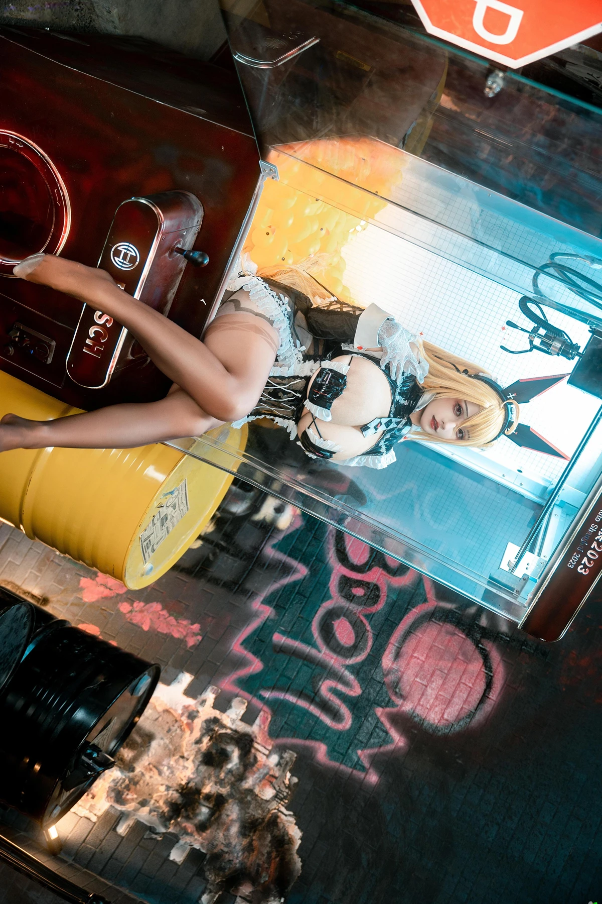 Cosplay 虎牙古阿扎 – 交错战线 咎瓦尤斯女佣