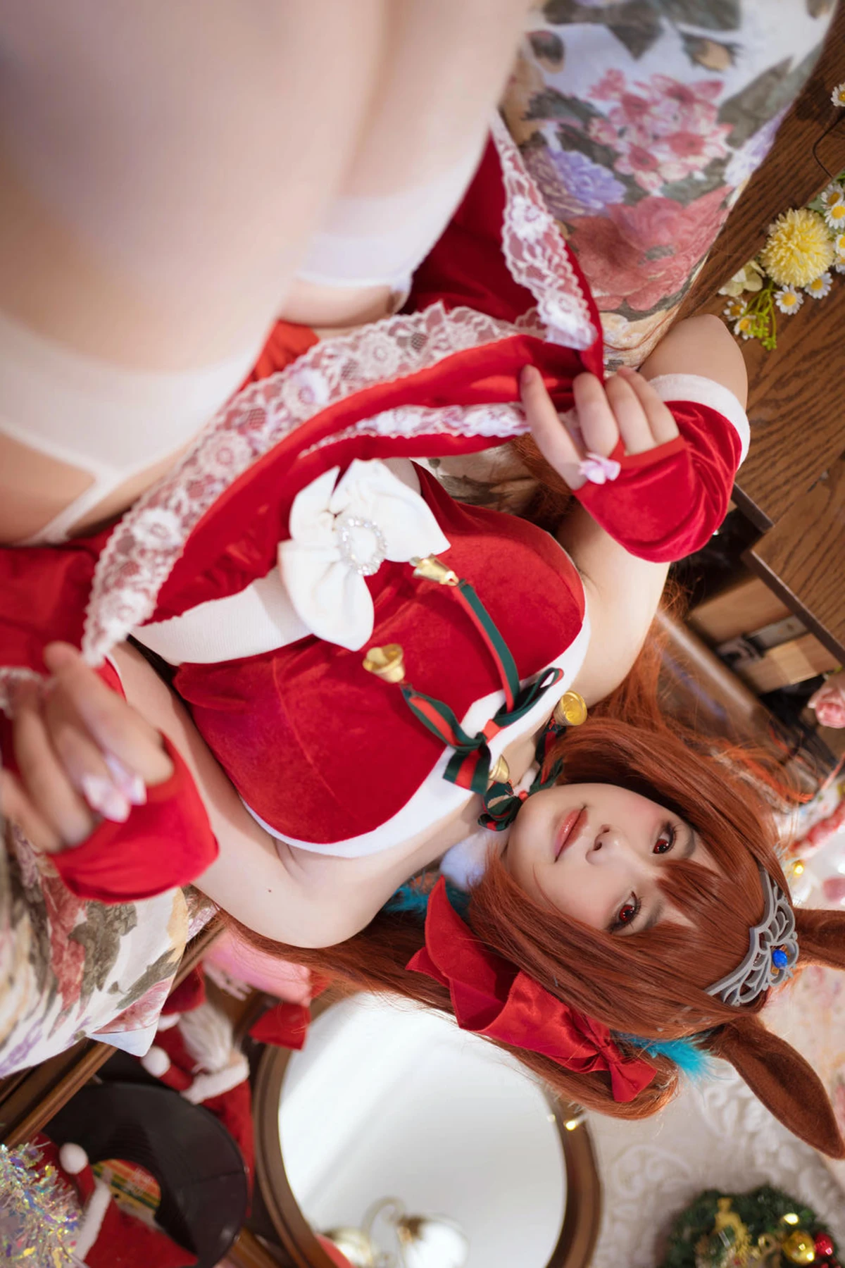 Cosplay 阿半今天很开心 – 赛马娘 大和赤骥·绯红的星落之夜