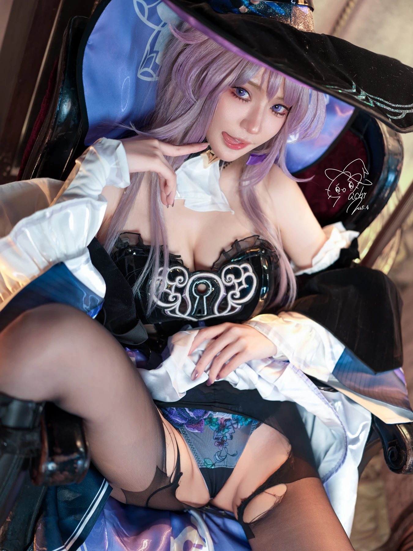 Cosplay Machi馬吉 – 大黑塔 The Herta