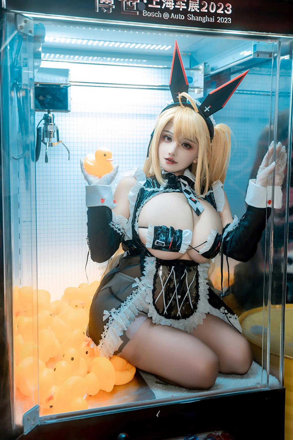 Cosplay 虎牙古阿扎 – 交错战线 咎瓦尤斯女佣