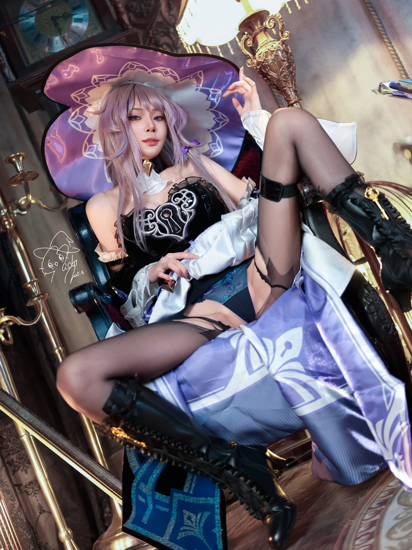 Cosplay Machi馬吉 – 大黑塔 The Herta