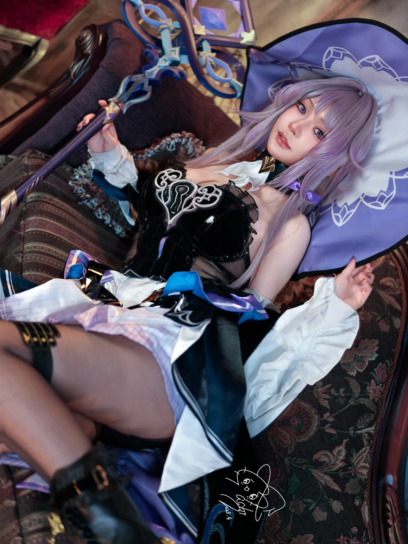 Cosplay Machi馬吉 – 大黑塔 The Herta