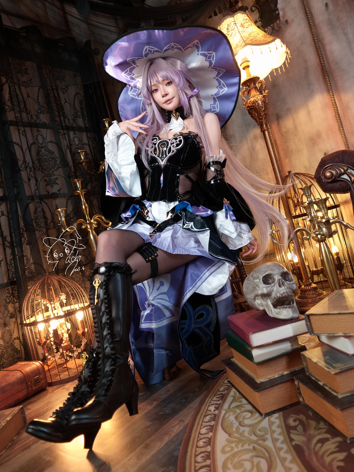 Cosplay Machi馬吉 – 大黑塔 The Herta