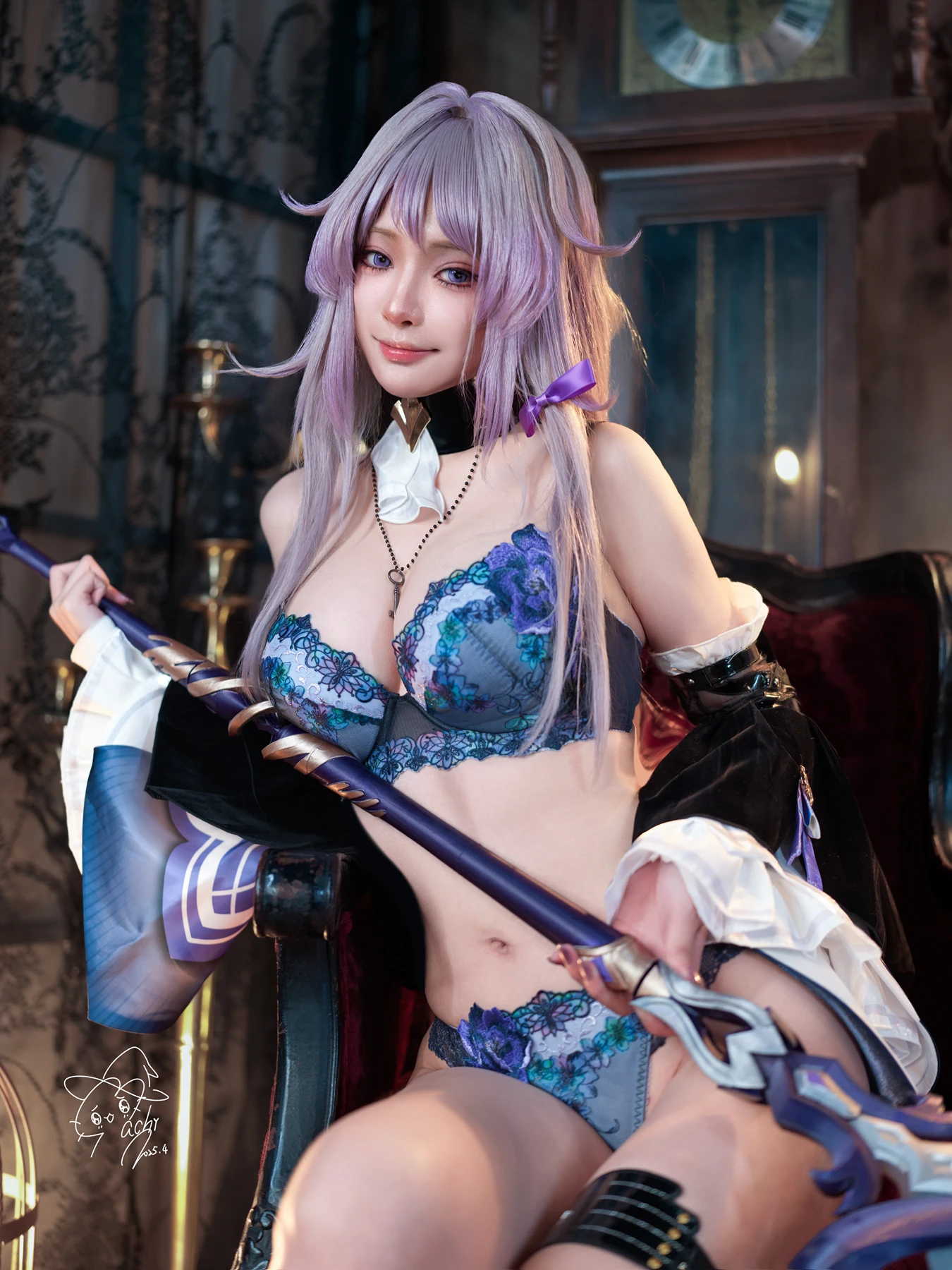 Cosplay Machi馬吉 – 大黑塔 The Herta