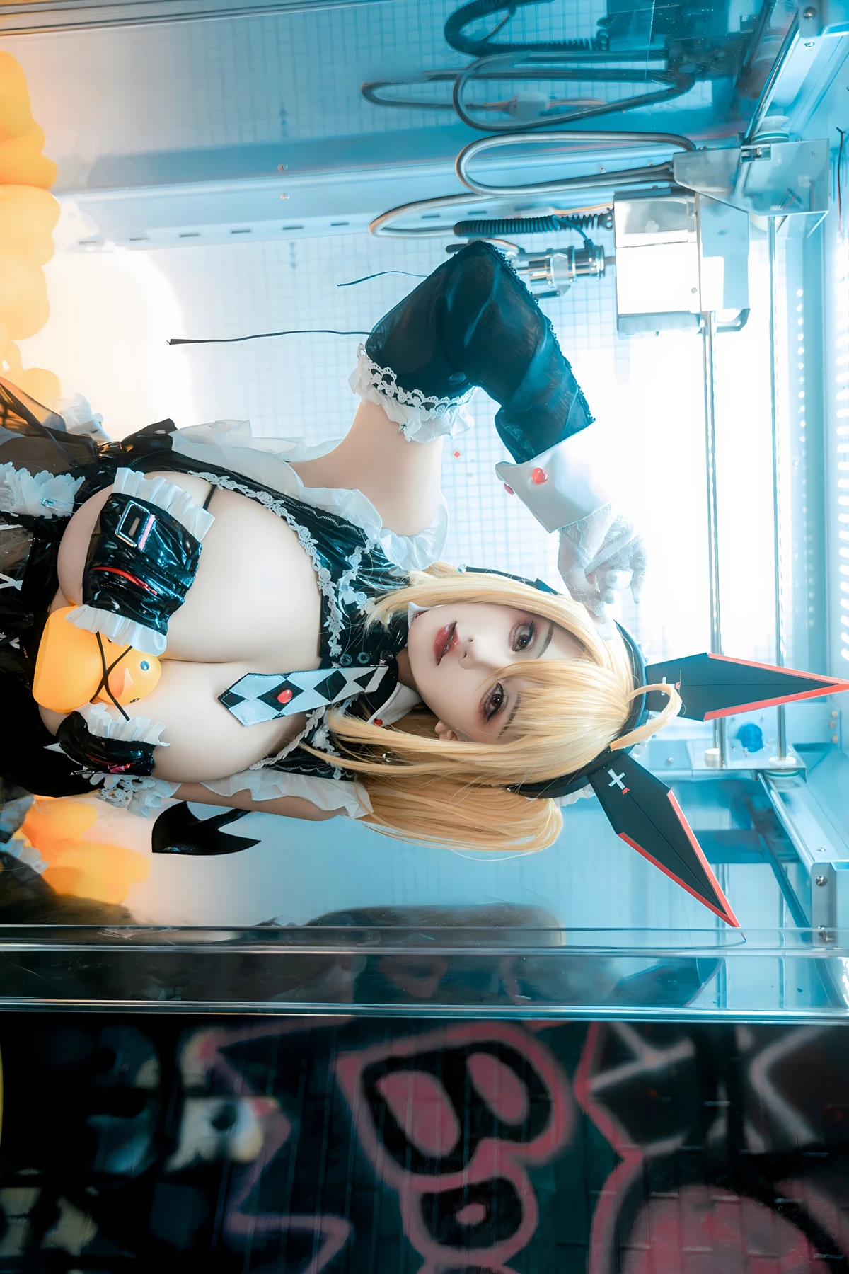 Cosplay 虎牙古阿扎 – 交错战线 咎瓦尤斯女佣