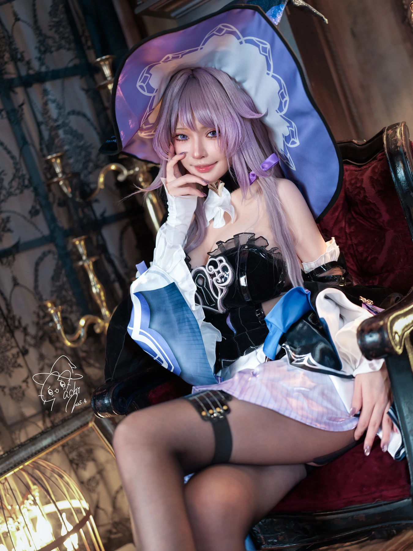Cosplay Machi馬吉 – 大黑塔 The Herta