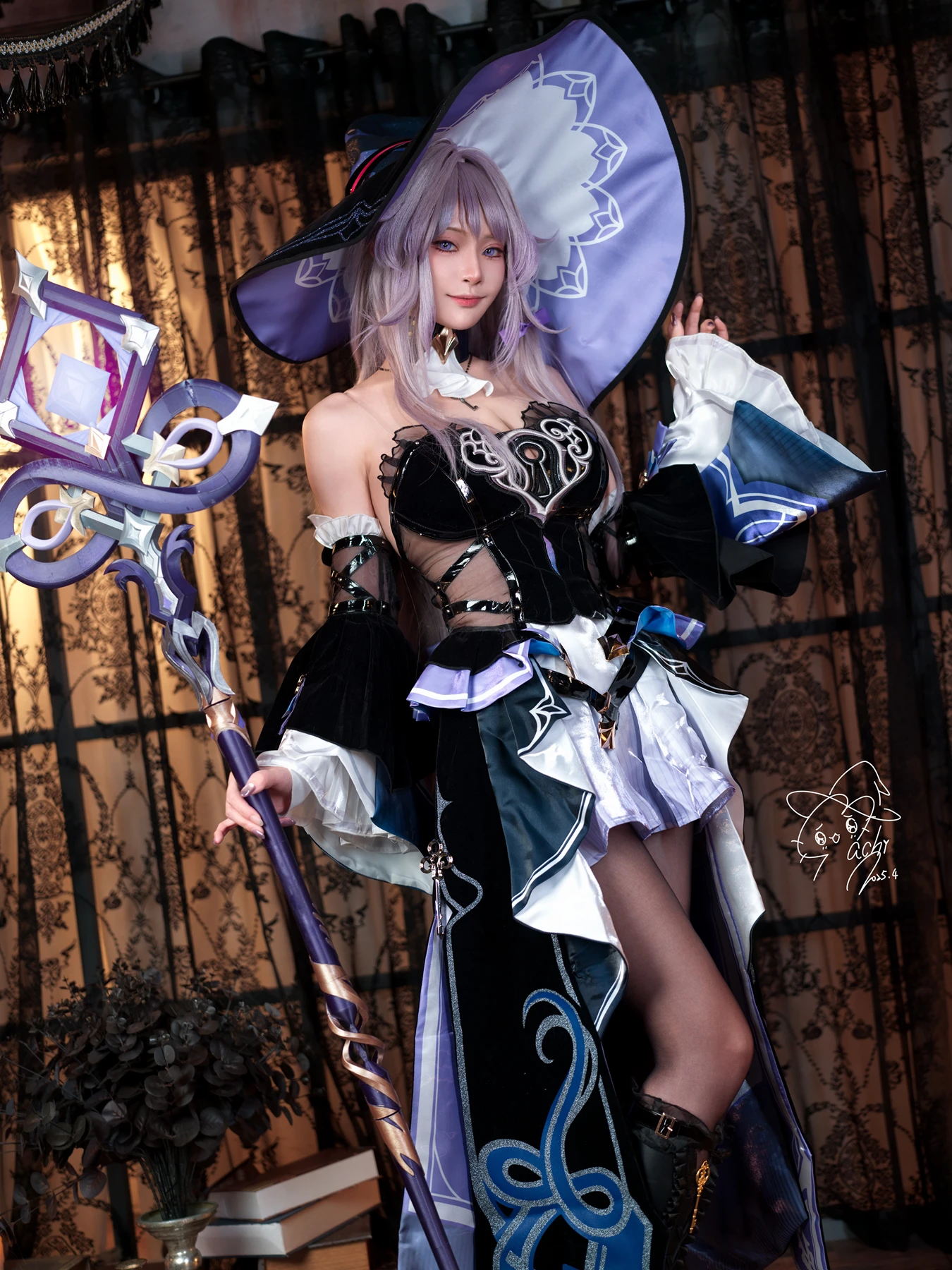 Cosplay Machi馬吉 – 大黑塔 The Herta