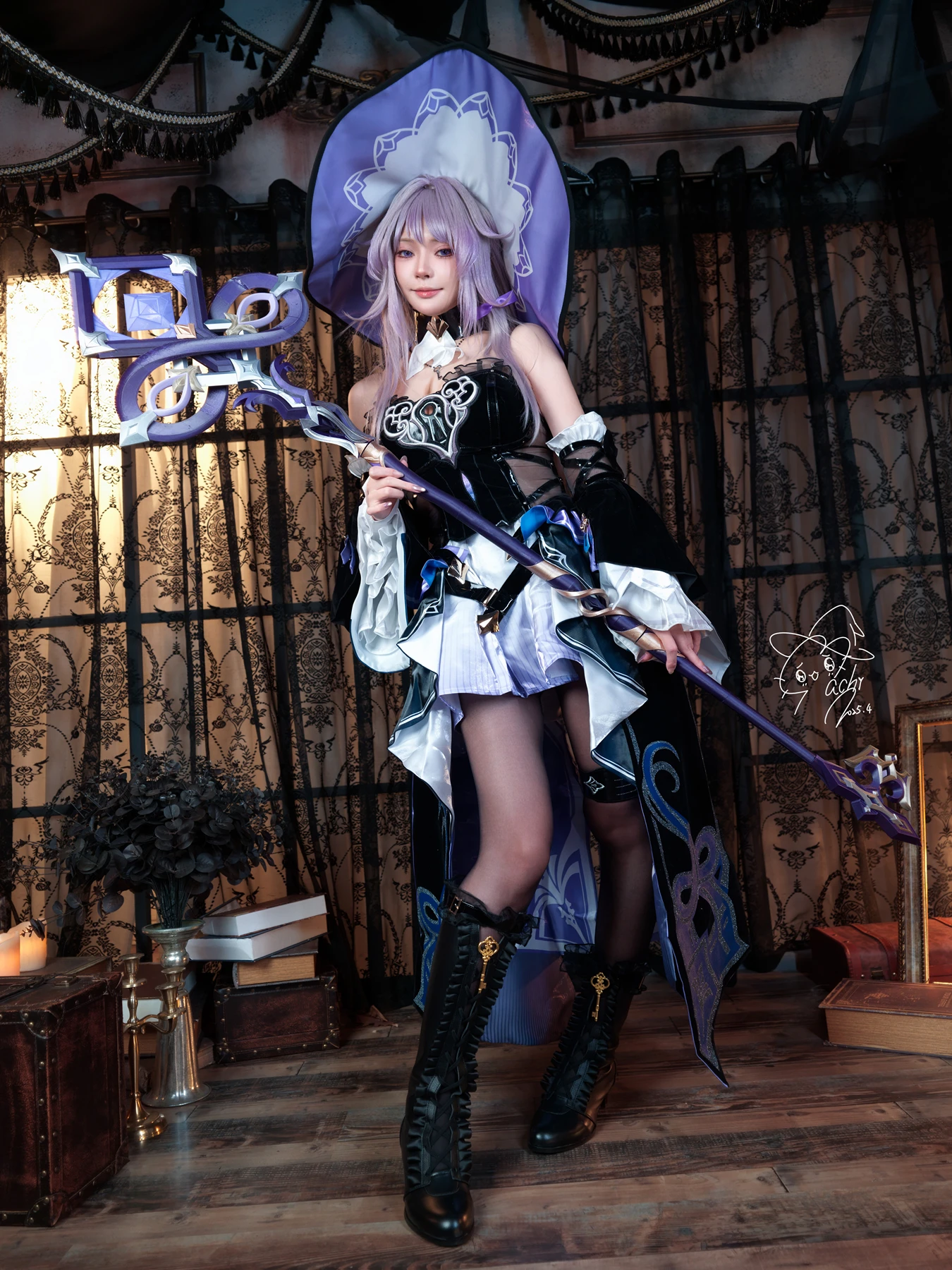 Cosplay Machi馬吉 – 大黑塔 The Herta