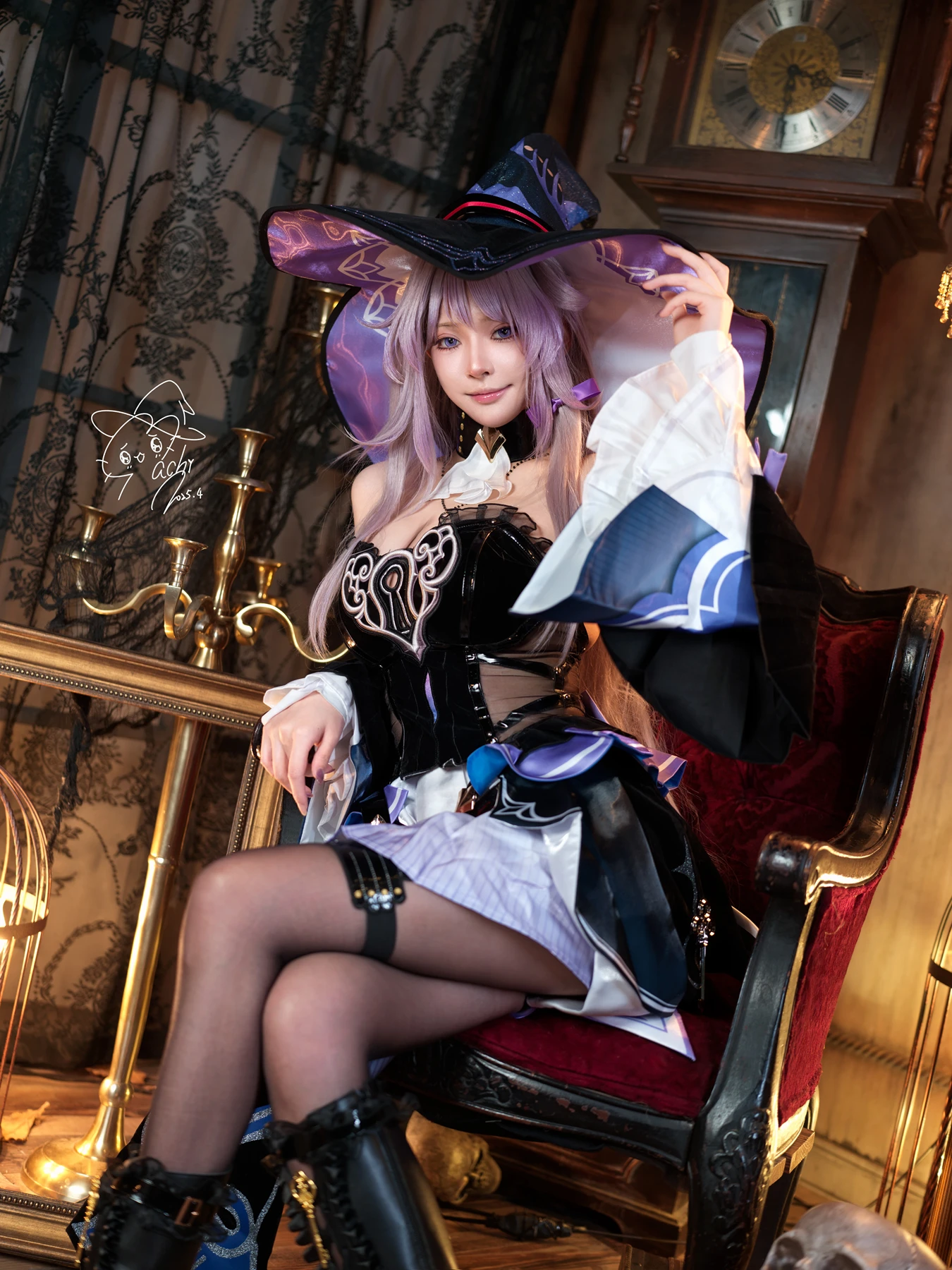 Cosplay Machi馬吉 – 大黑塔 The Herta