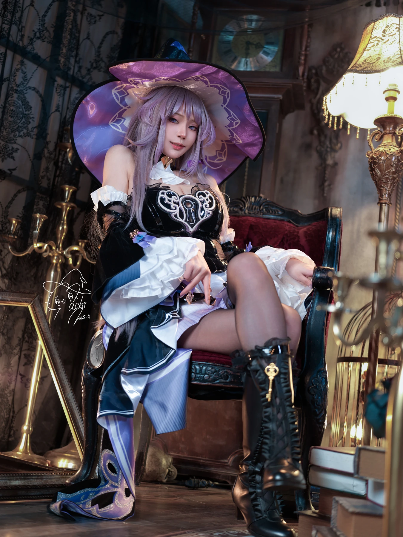 Cosplay Machi馬吉 – 大黑塔 The Herta