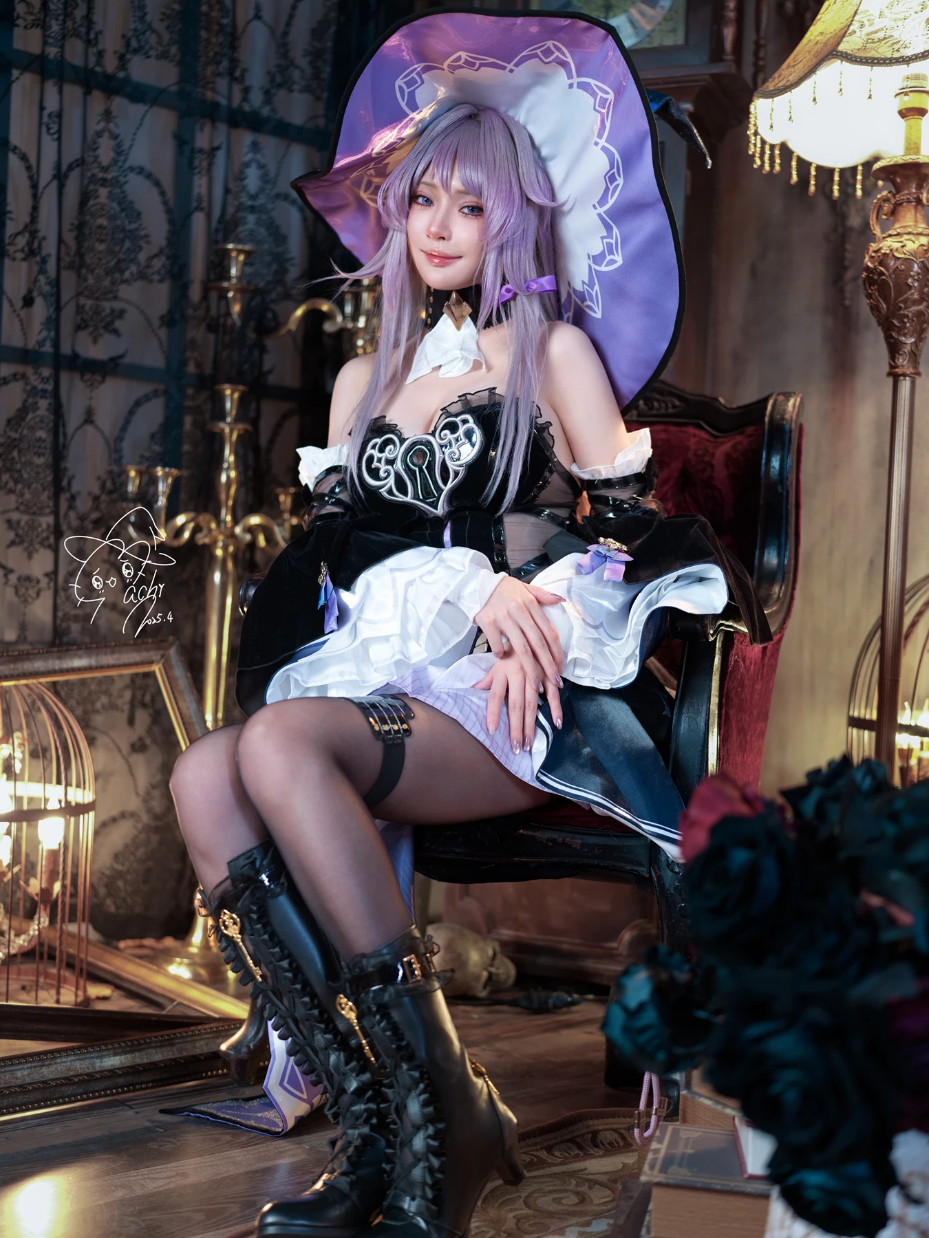 Cosplay Machi馬吉 – 大黑塔 The Herta