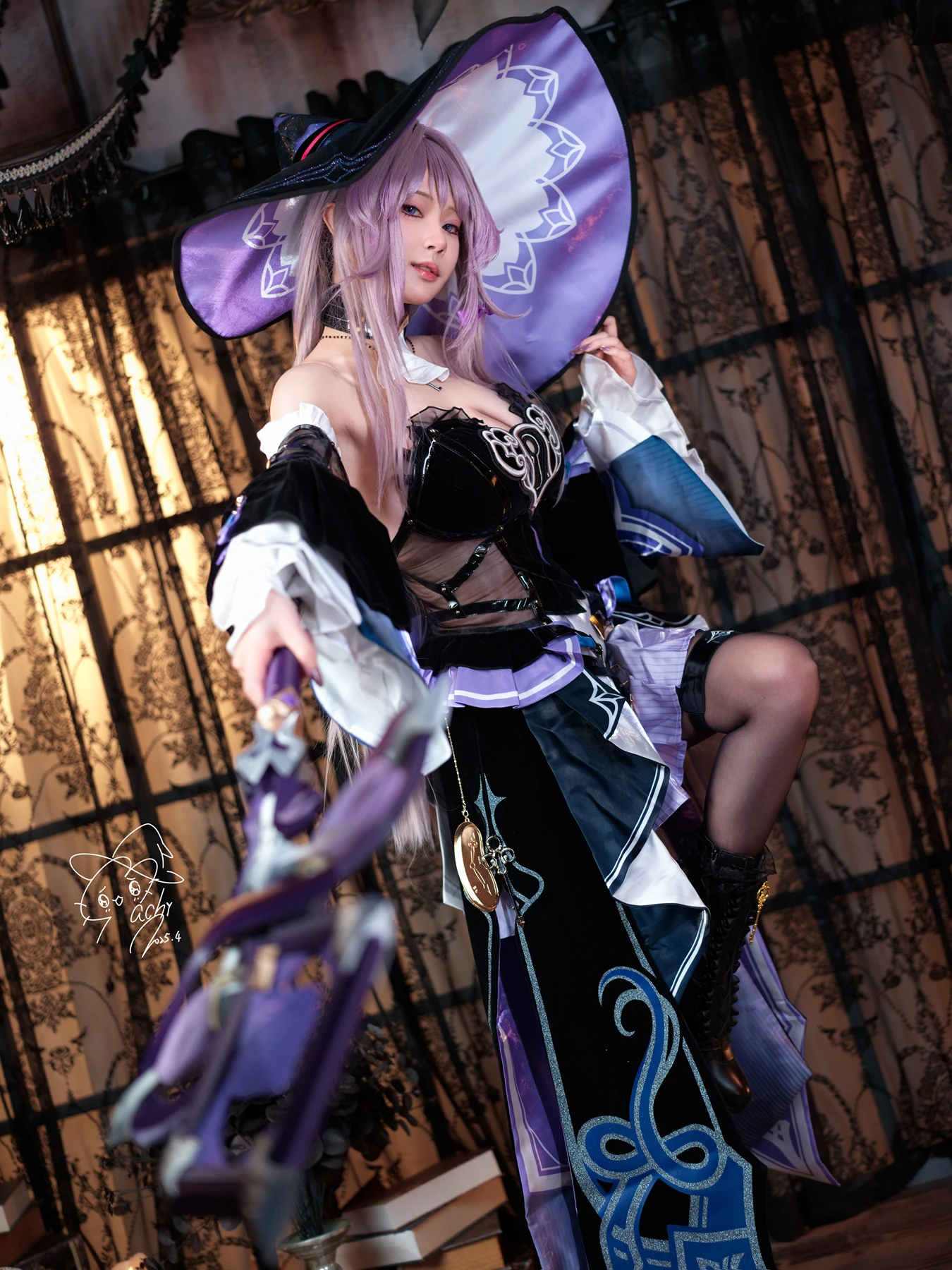 Cosplay Machi馬吉 – 大黑塔 The Herta