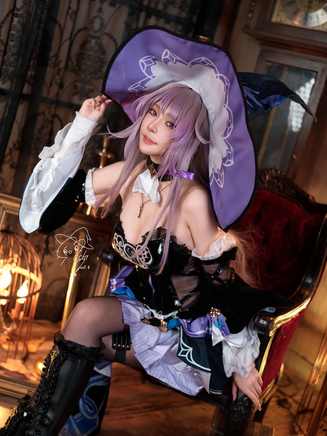 Cosplay Machi馬吉 – 大黑塔 The Herta