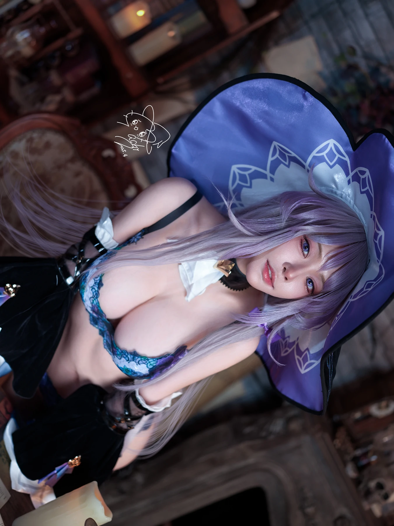Cosplay Machi馬吉 – 大黑塔 The Herta