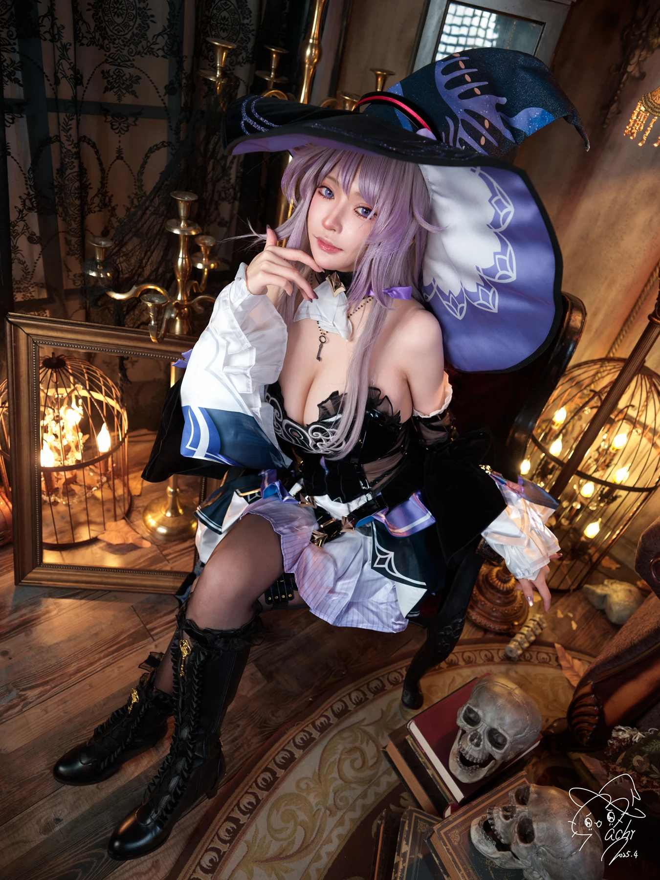 Cosplay Machi馬吉 – 大黑塔 The Herta