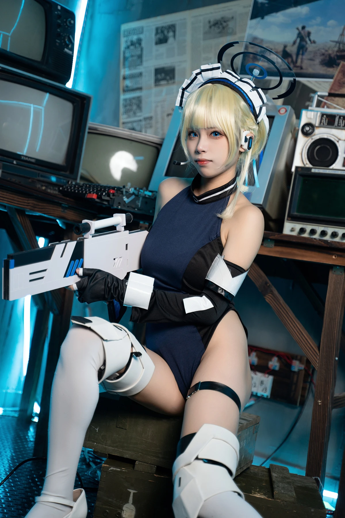Cosplay 三無人型 – 蔚蓝档案 飞鸟马时兔女郎