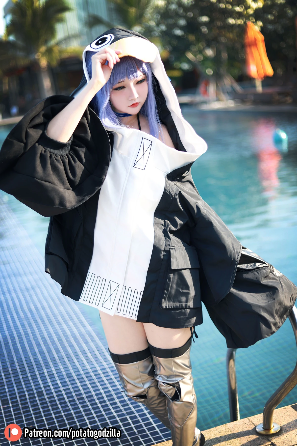 Cosplay Potato Godzilla – 泳装 Meltryllis
