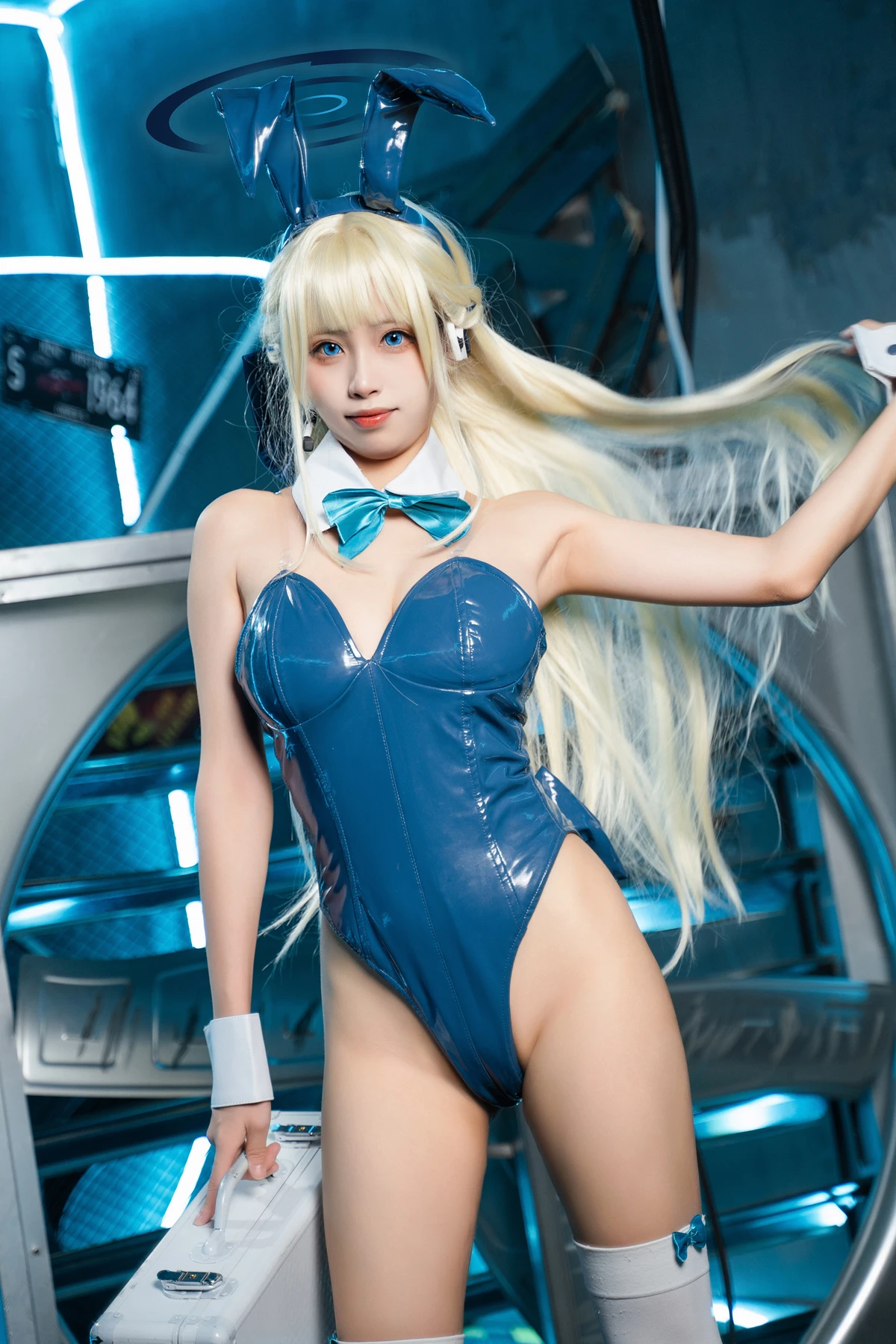 Cosplay 三無人型 – 蔚蓝档案 飞鸟马时兔女郎