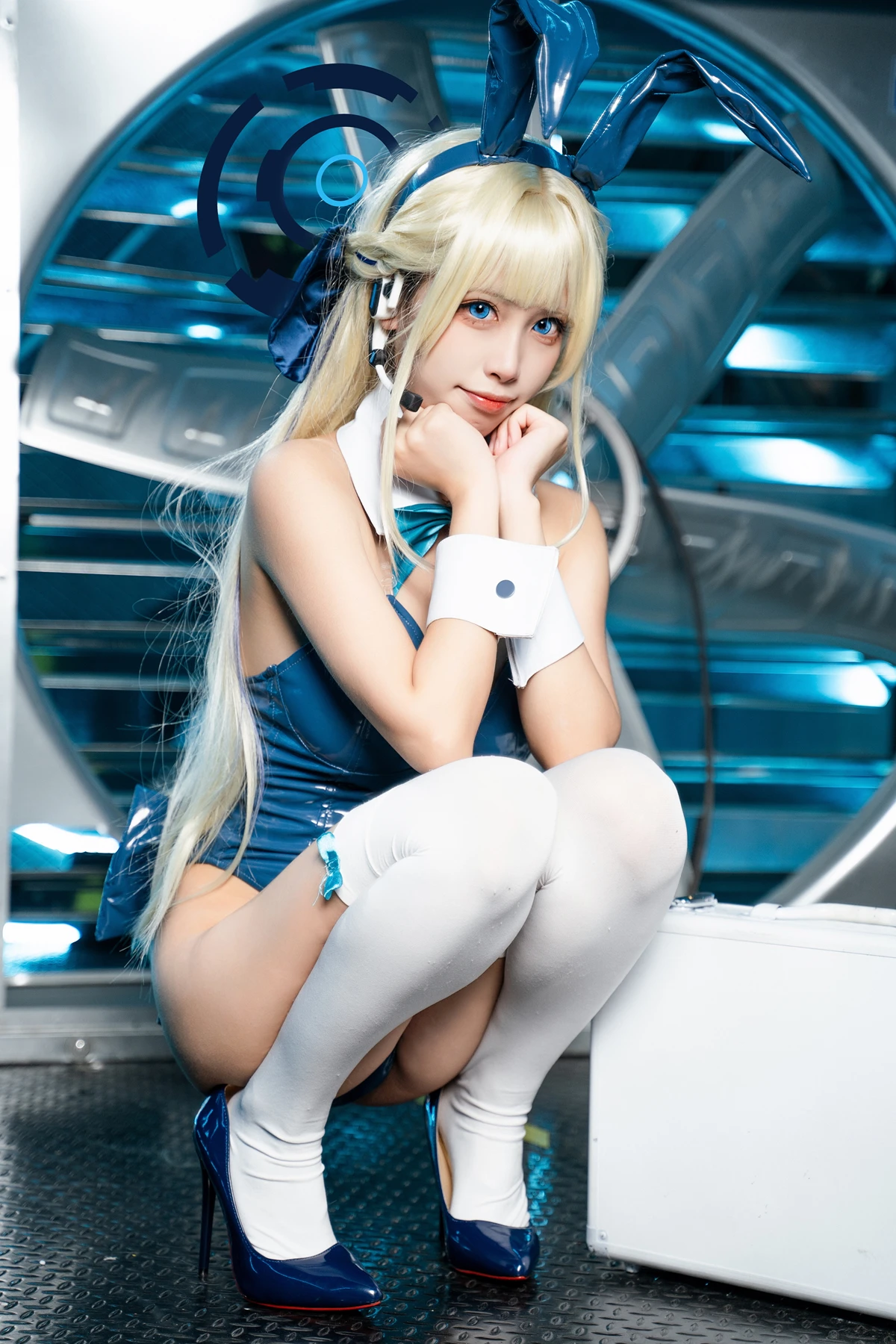 Cosplay 三無人型 – 蔚蓝档案 飞鸟马时兔女郎