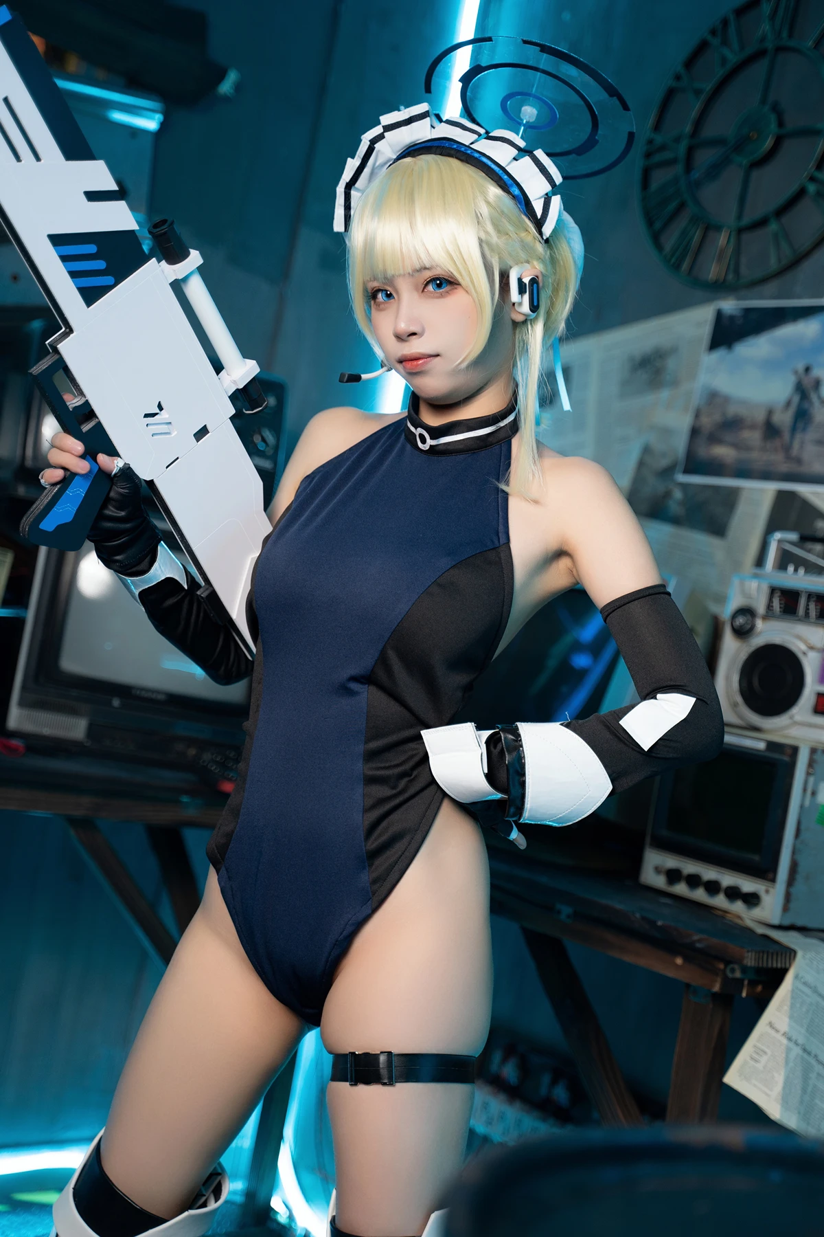 Cosplay 三無人型 – 蔚蓝档案 飞鸟马时兔女郎