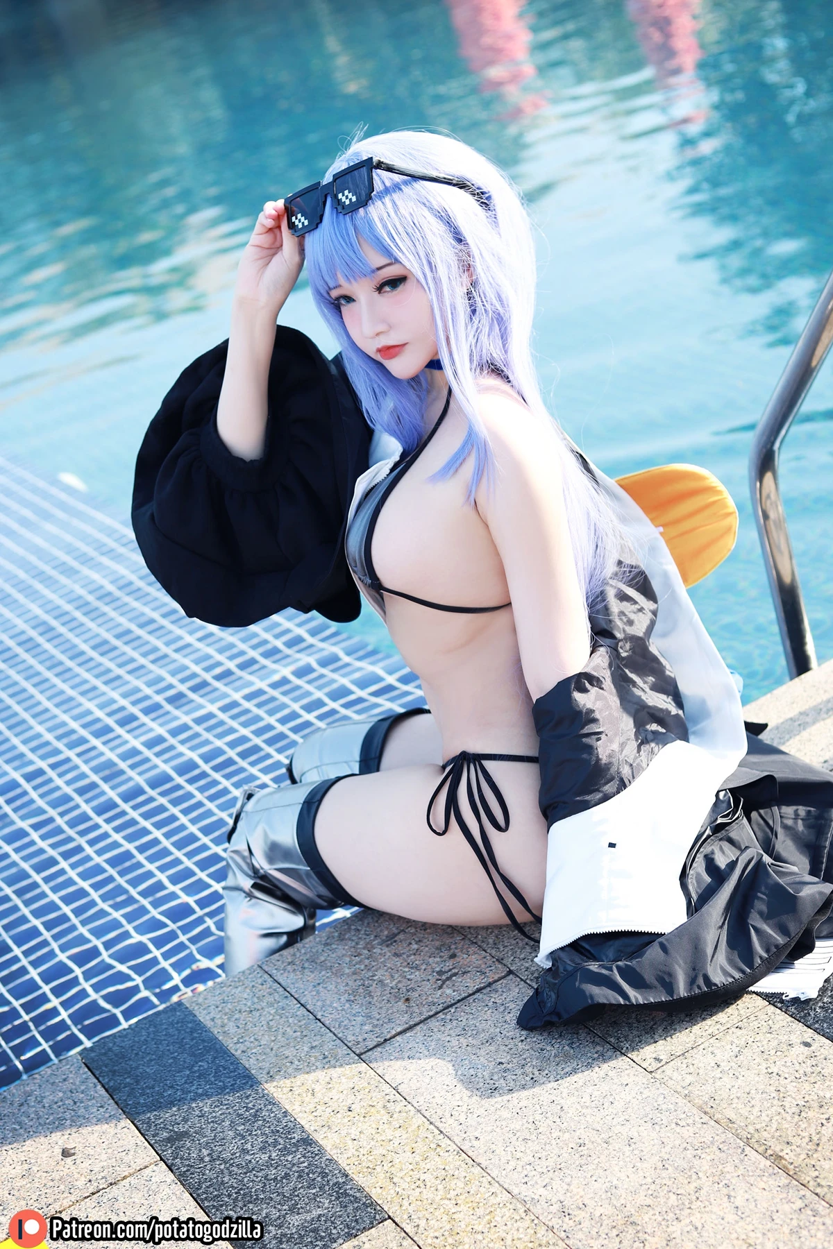 Cosplay Potato Godzilla – 泳装 Meltryllis
