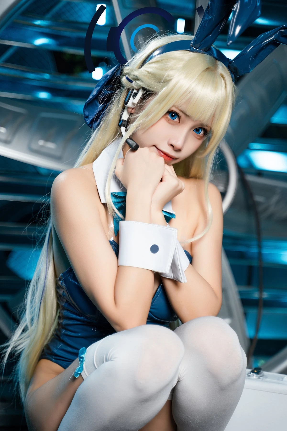 Cosplay 三無人型 – 蔚蓝档案 飞鸟马时兔女郎