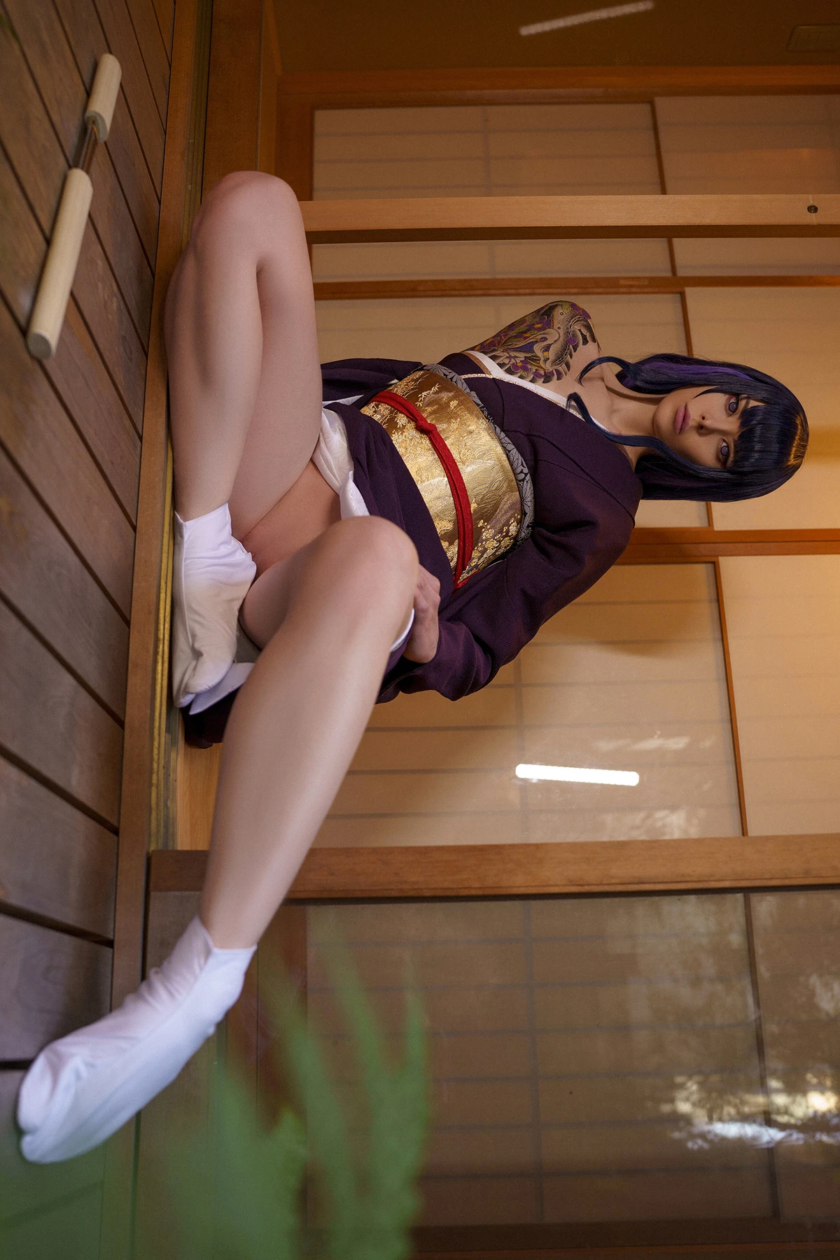 Cosplay Vinnegal – Raiden Shogun Kimono