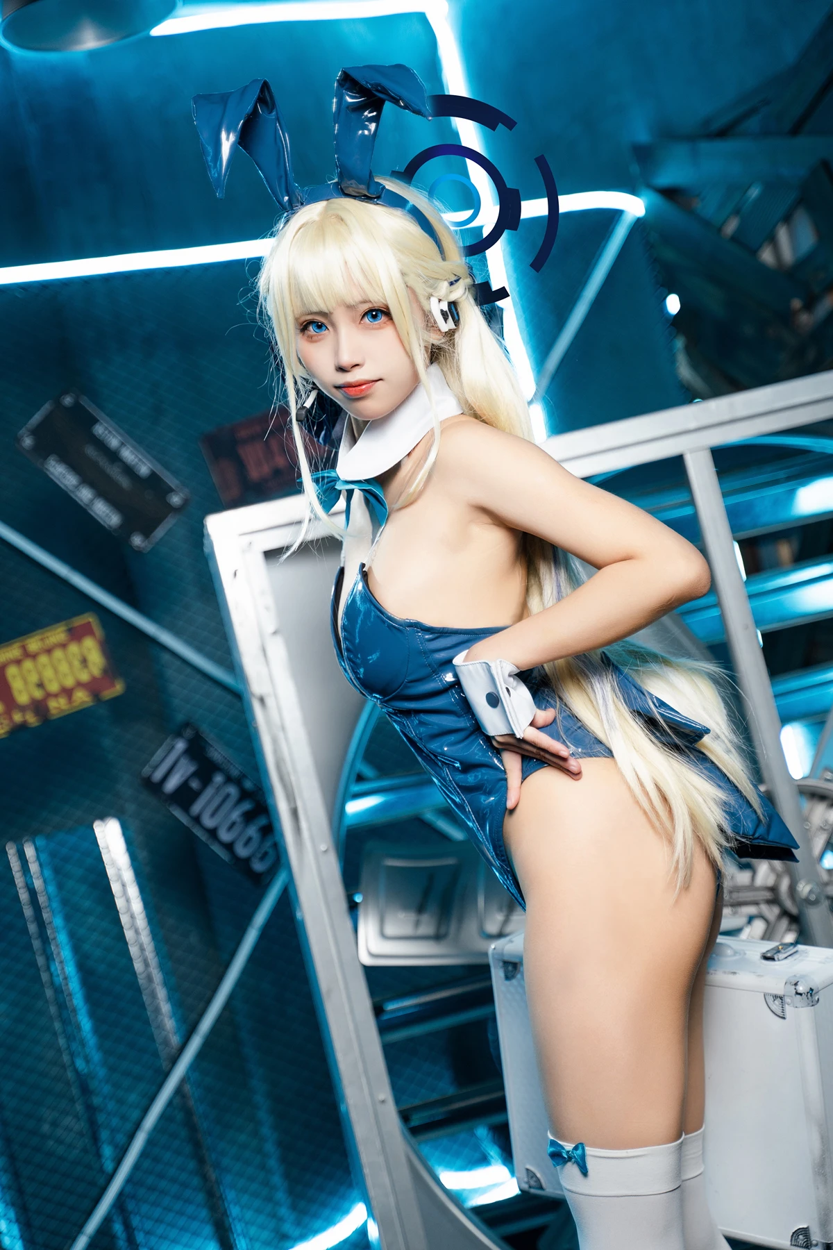 Cosplay 三無人型 – 蔚蓝档案 飞鸟马时兔女郎