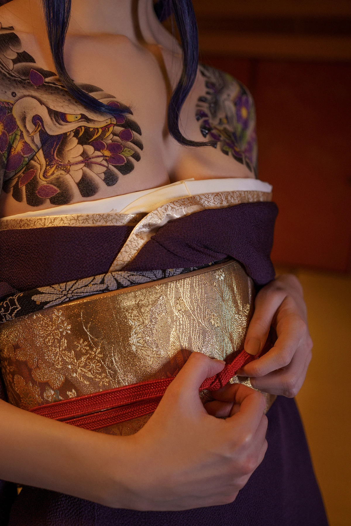Cosplay Vinnegal – Raiden Shogun Kimono