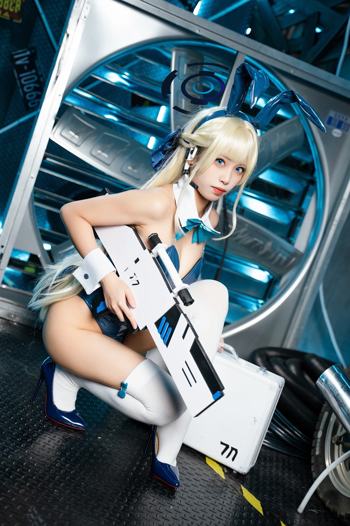Cosplay 三無人型 – 蔚蓝档案 飞鸟马时兔女郎