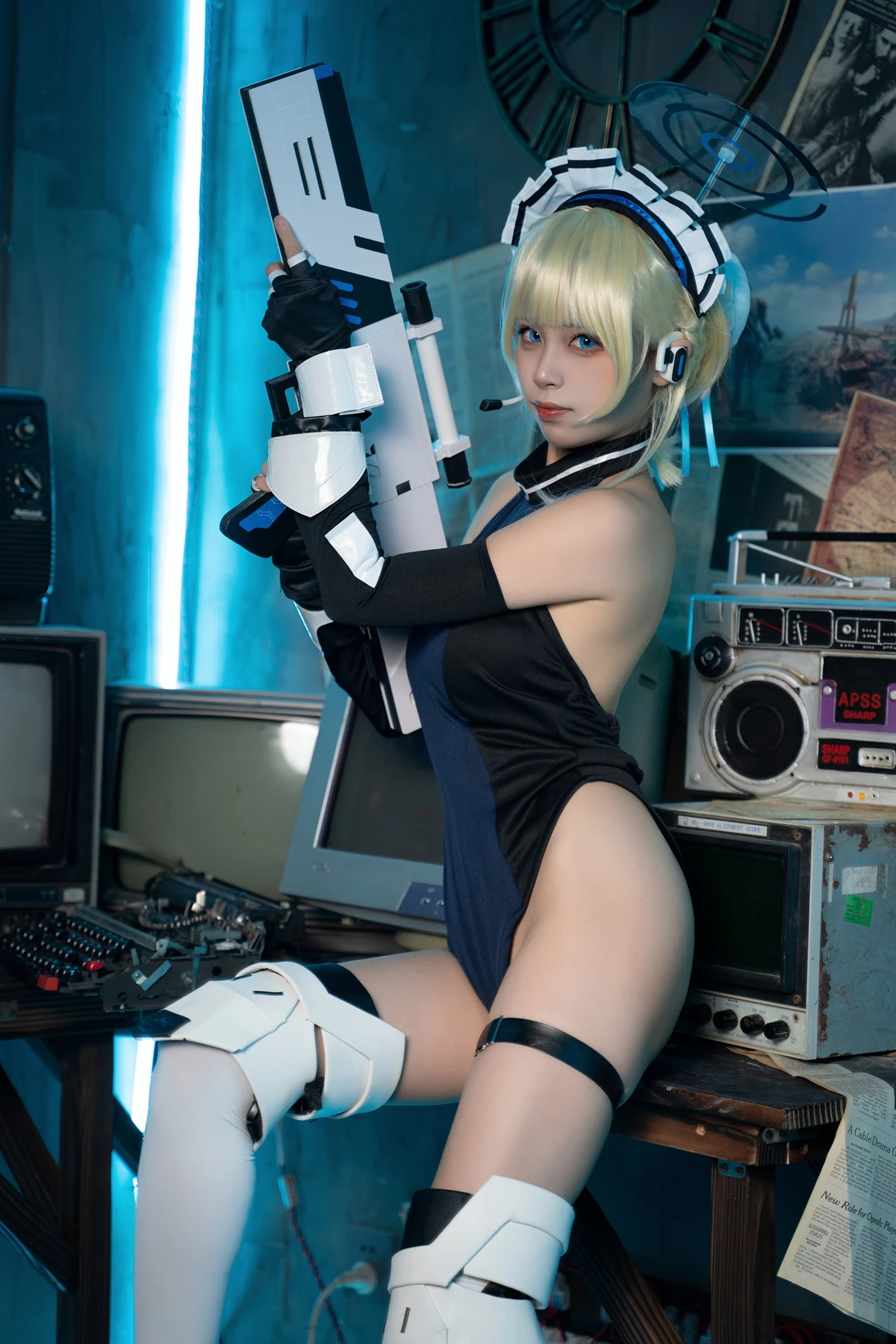 Cosplay 三無人型 – 蔚蓝档案 飞鸟马时兔女郎