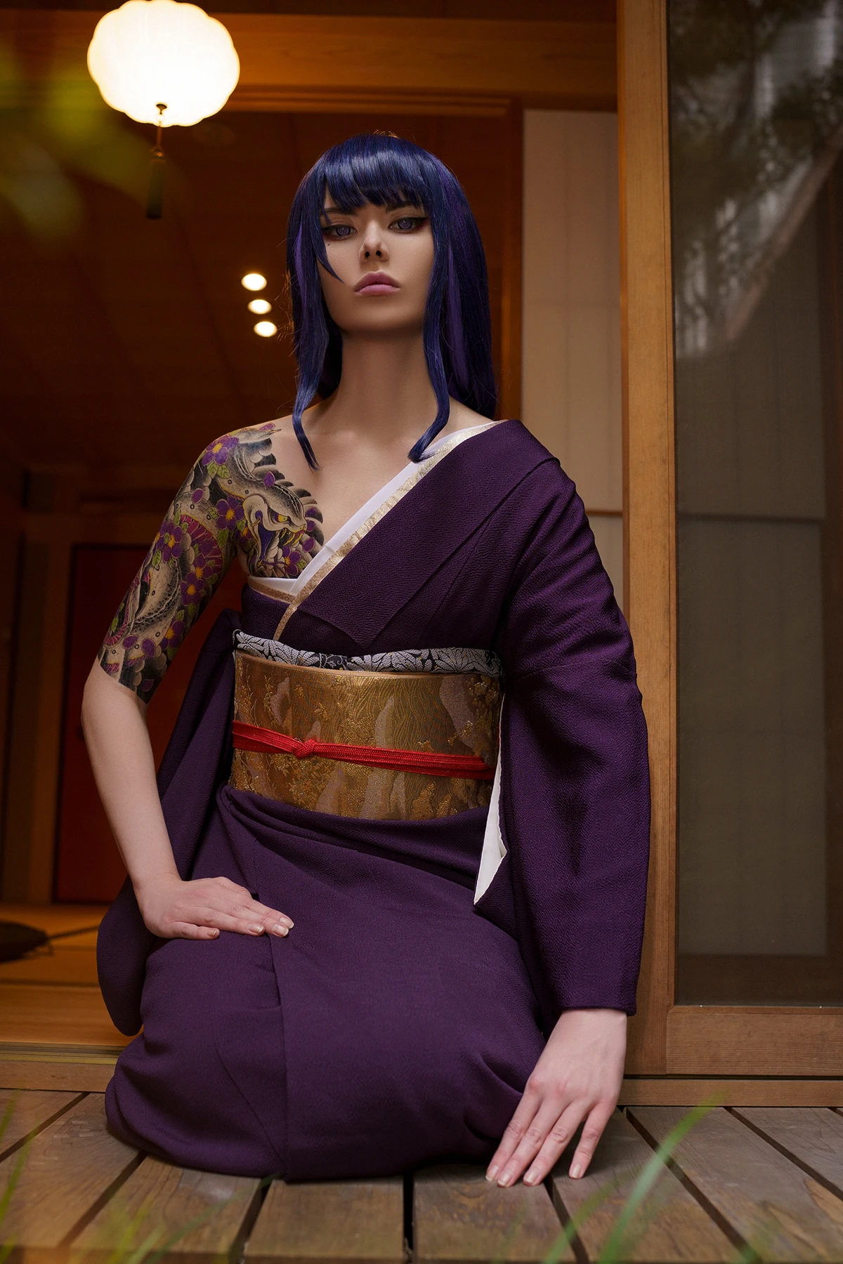 Cosplay Vinnegal – Raiden Shogun Kimono