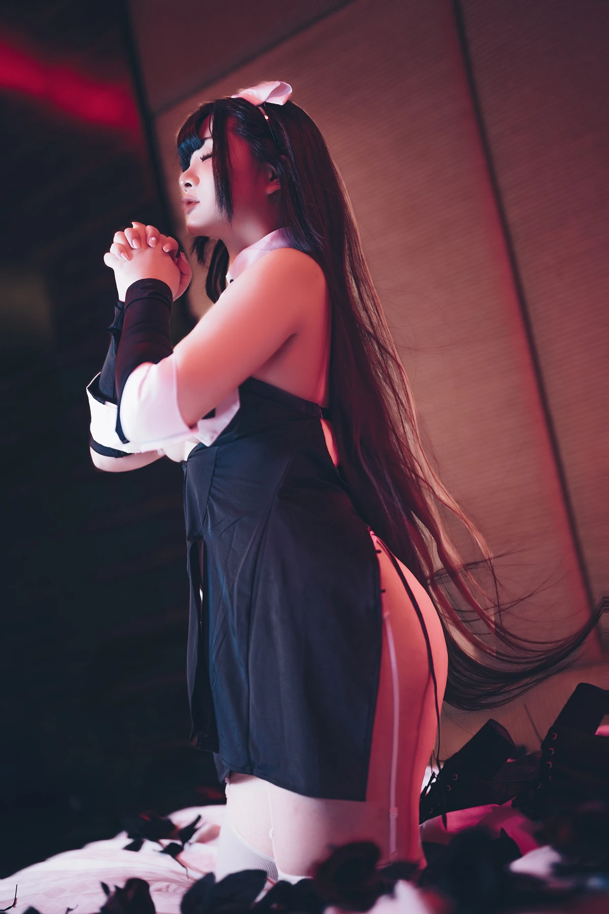 Cosplay 落落Raku – 修女与魔鬼