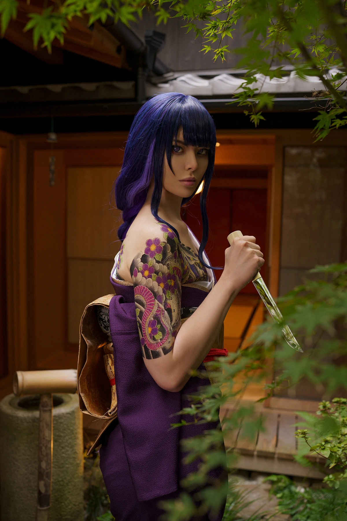 Cosplay Vinnegal – Raiden Shogun Kimono