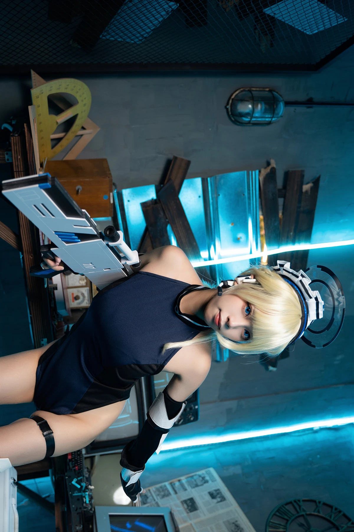Cosplay 三無人型 – 蔚蓝档案 飞鸟马时兔女郎