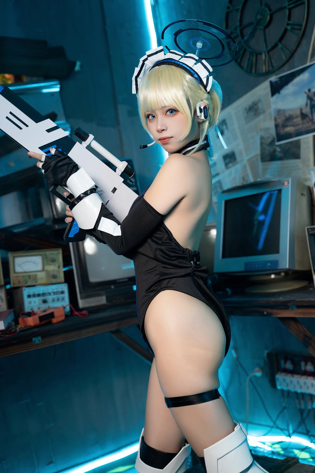 Cosplay 三無人型 – 蔚蓝档案 飞鸟马时兔女郎