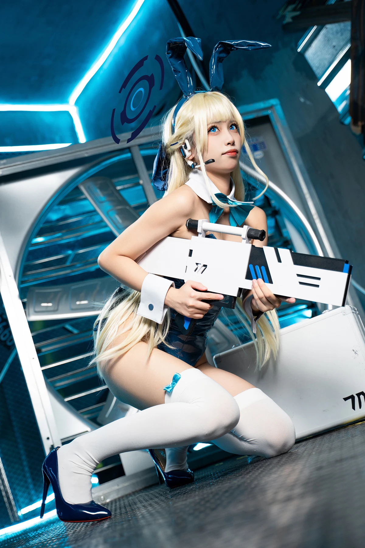 Cosplay 三無人型 – 蔚蓝档案 飞鸟马时兔女郎