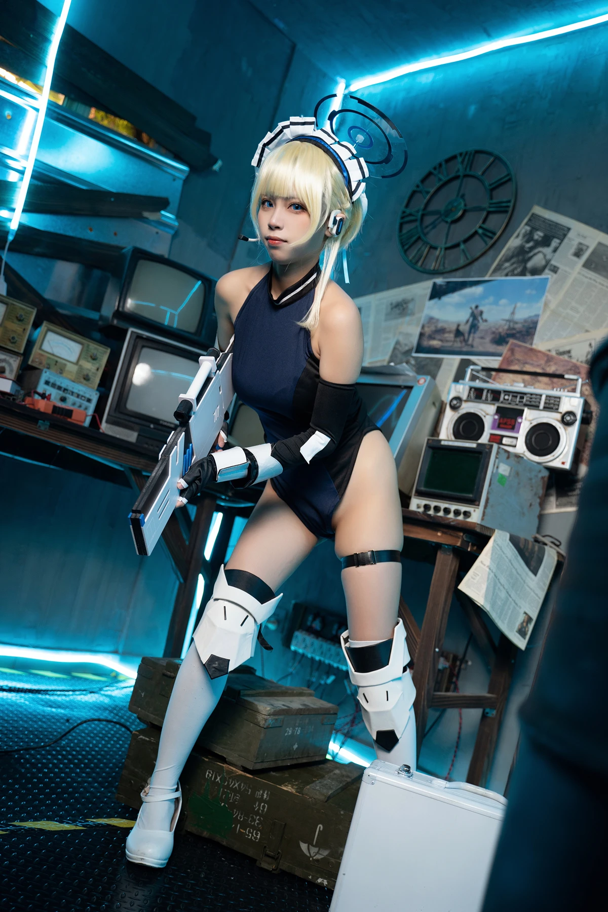 Cosplay 三無人型 – 蔚蓝档案 飞鸟马时兔女郎