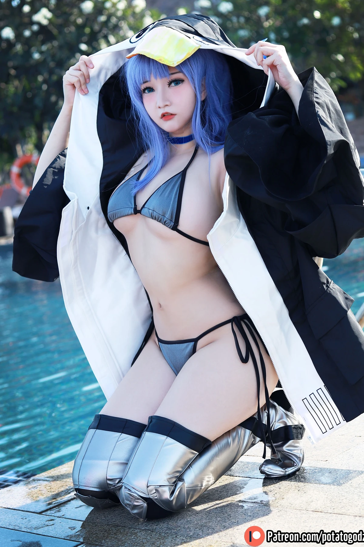 Cosplay Potato Godzilla – 泳装 Meltryllis