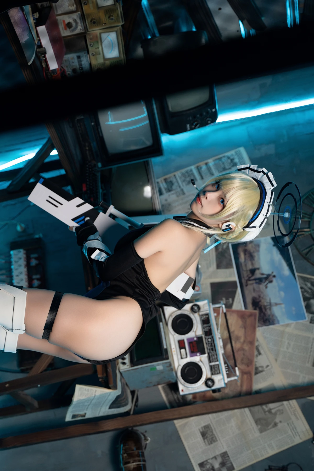 Cosplay 三無人型 – 蔚蓝档案 飞鸟马时兔女郎