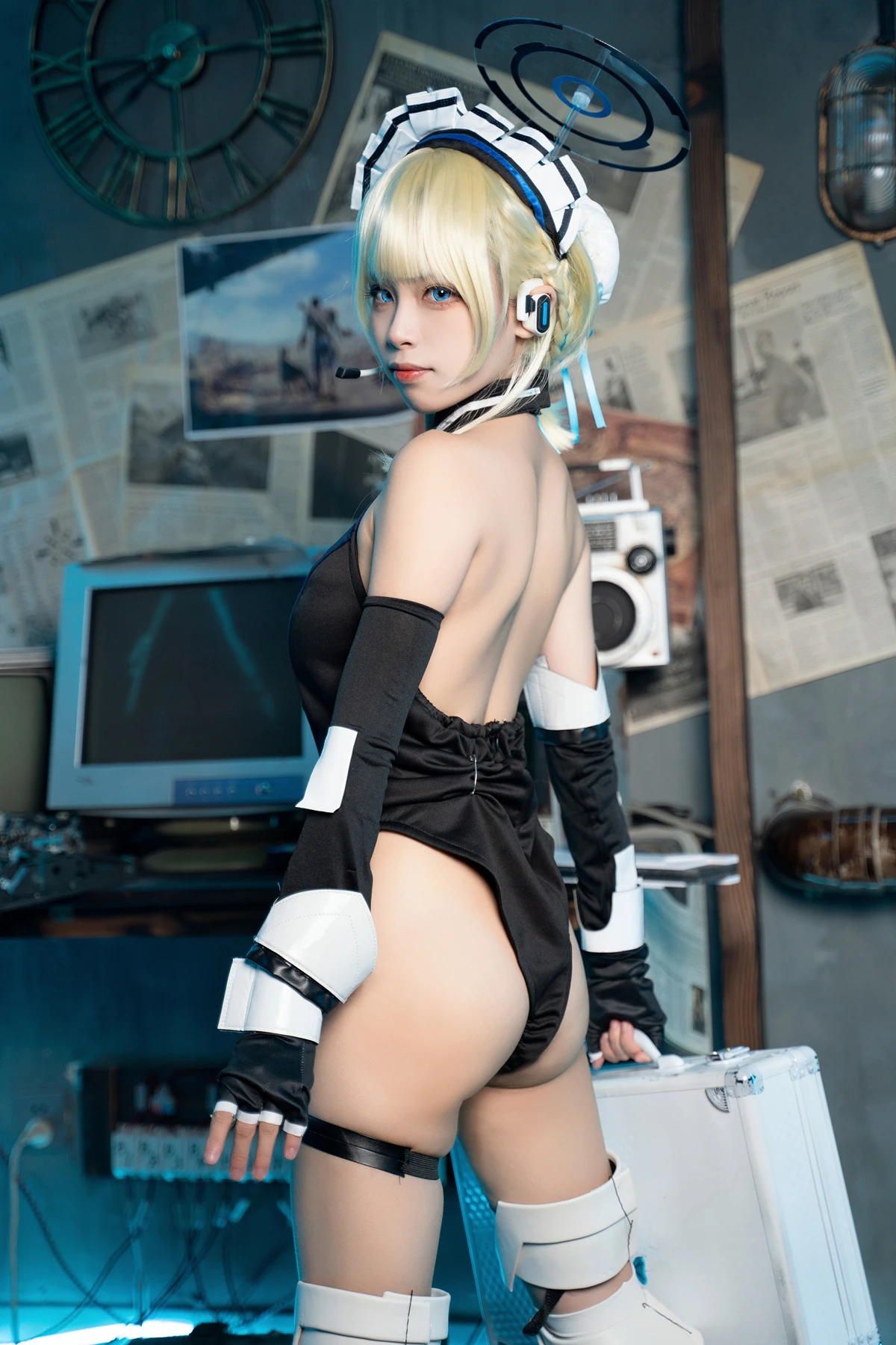 Cosplay 三無人型 – 蔚蓝档案 飞鸟马时兔女郎