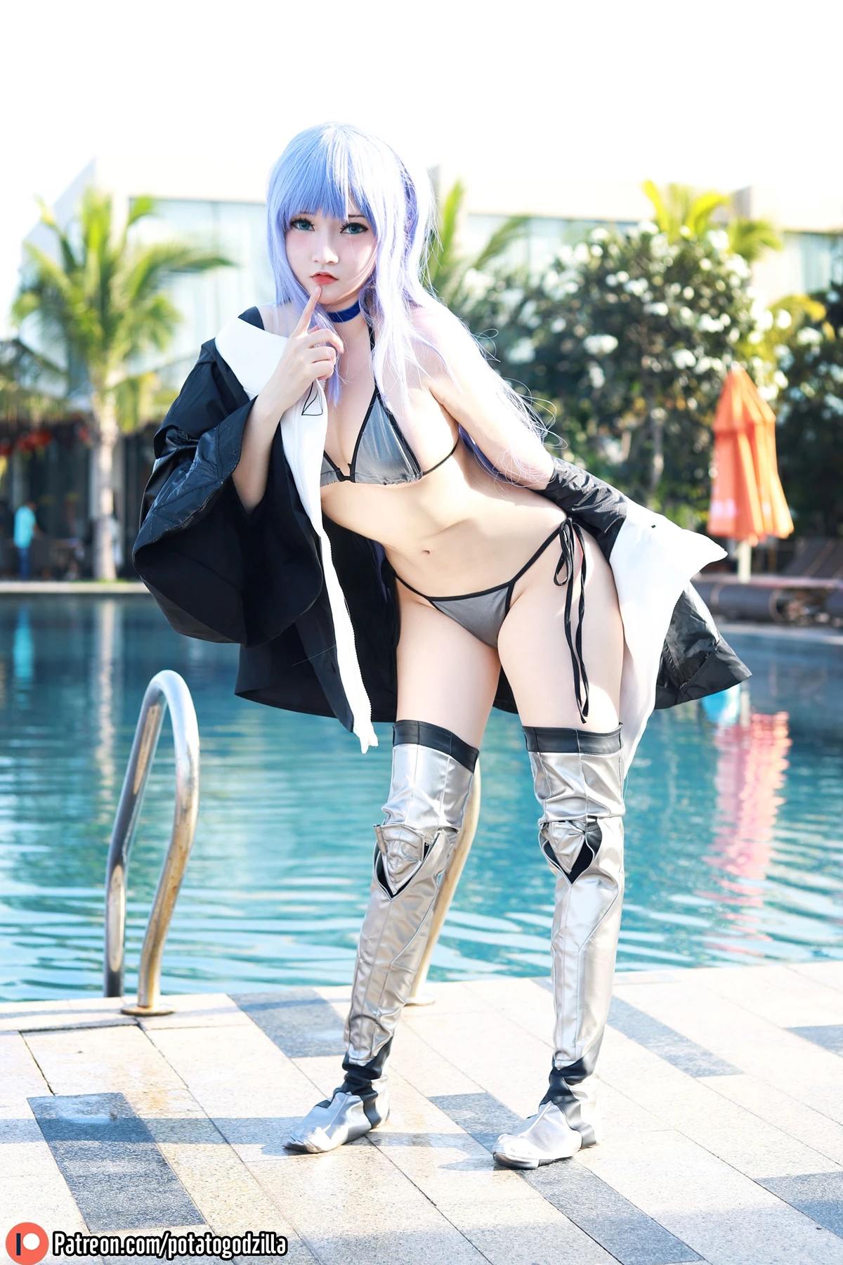 Cosplay Potato Godzilla – 泳装 Meltryllis