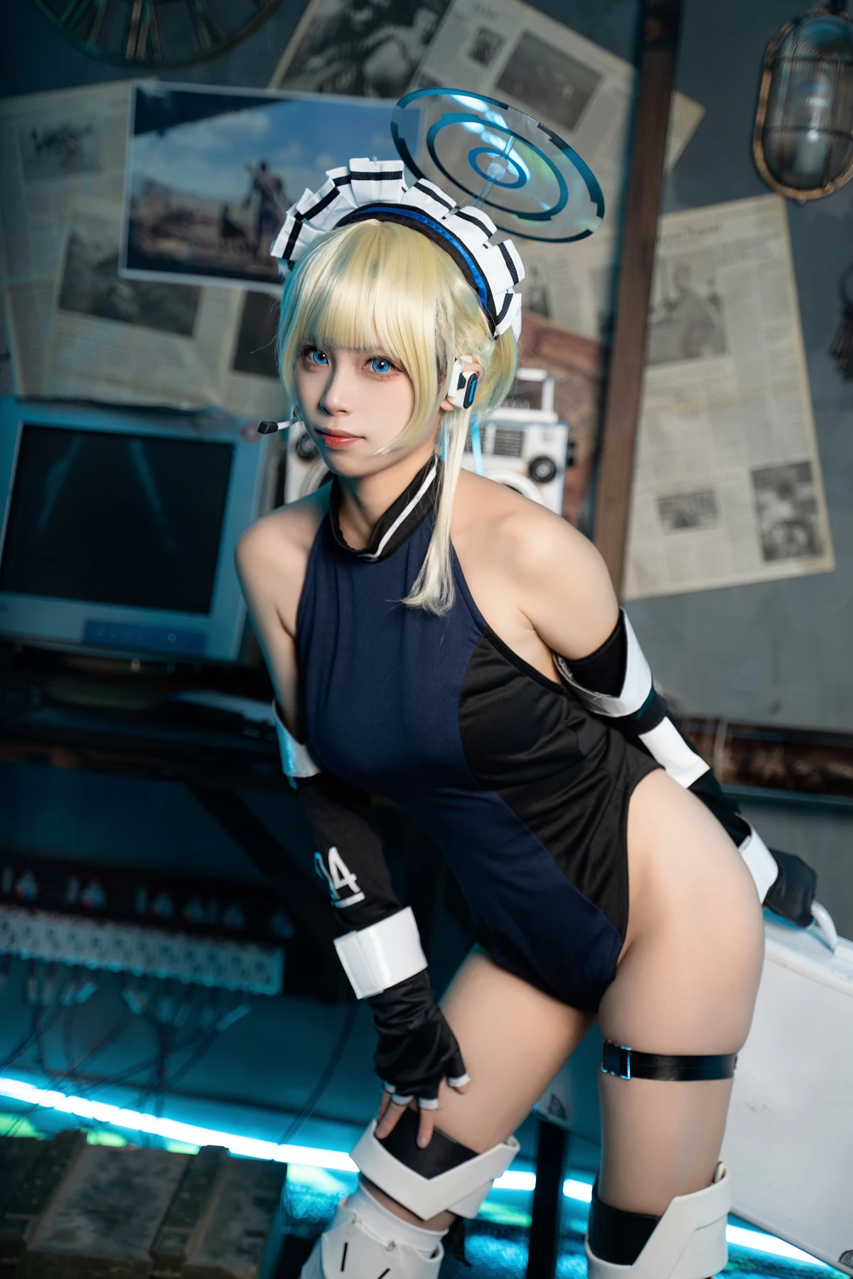 Cosplay 三無人型 – 蔚蓝档案 飞鸟马时兔女郎