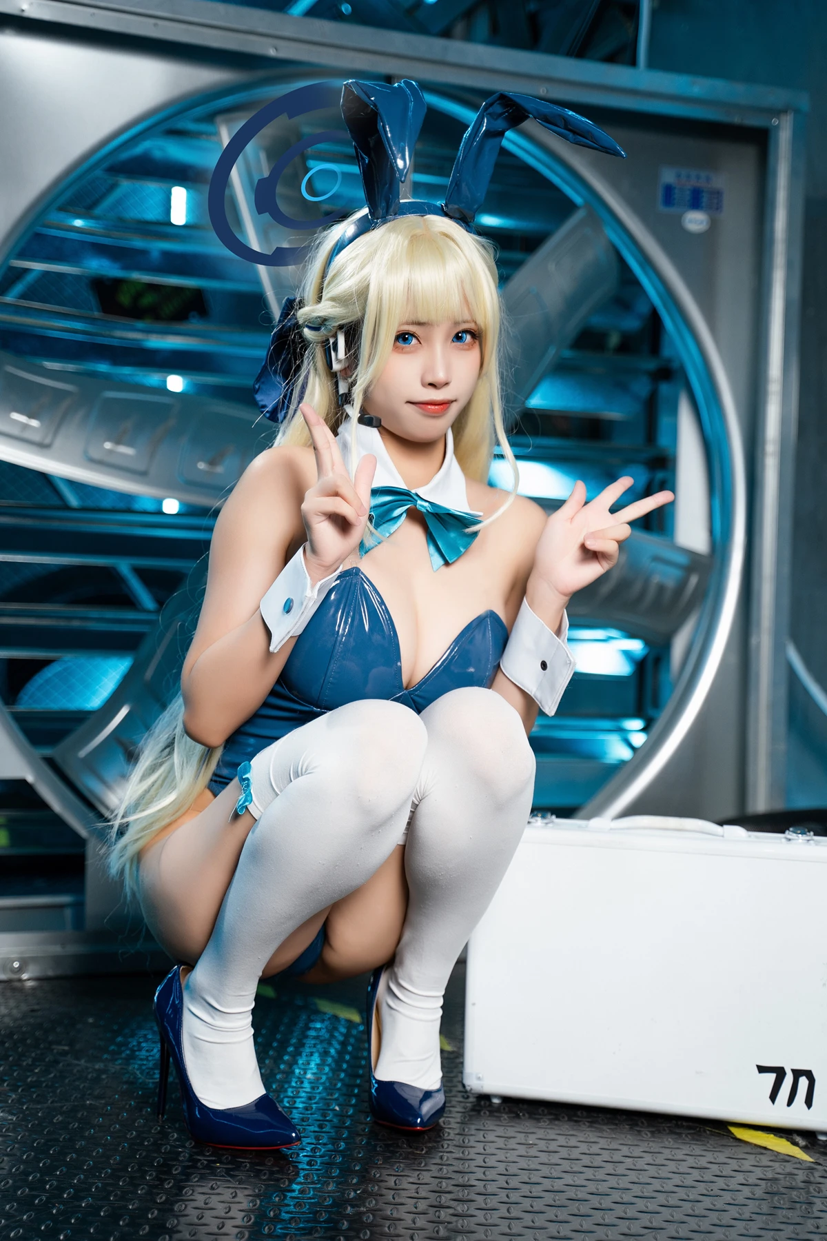 Cosplay 三無人型 – 蔚蓝档案 飞鸟马时兔女郎