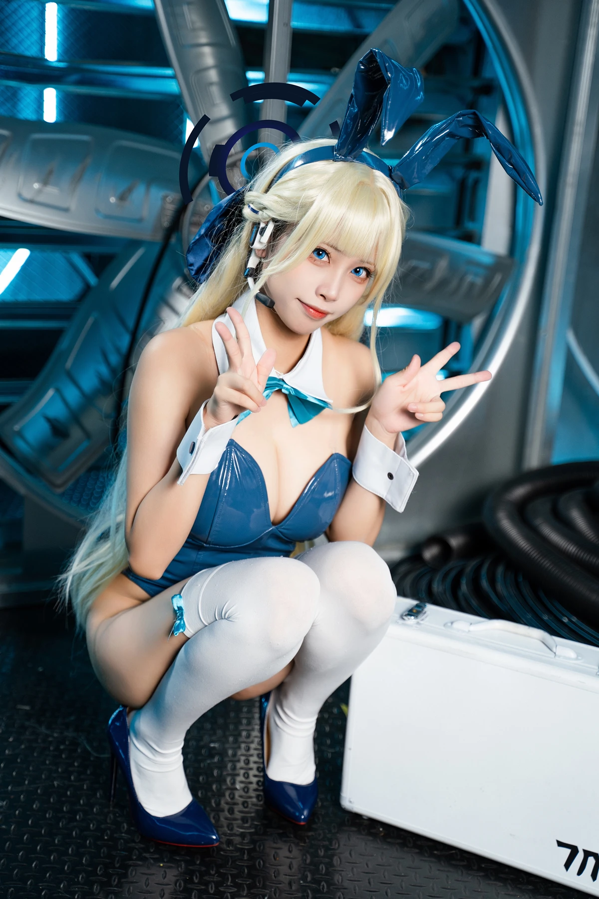 Cosplay 三無人型 – 蔚蓝档案 飞鸟马时兔女郎
