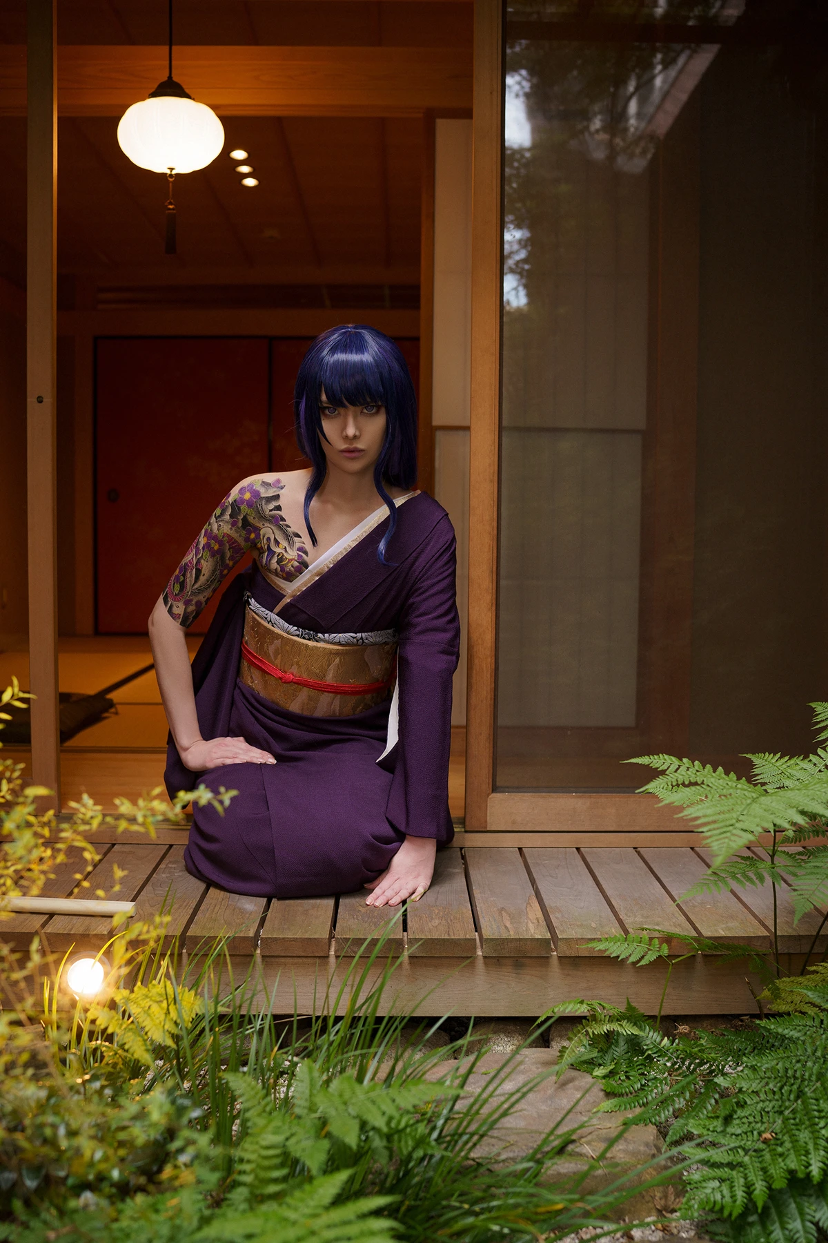 Cosplay Vinnegal – Raiden Shogun Kimono